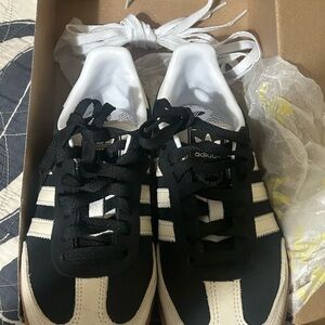 Adidas Black and White Sneakers